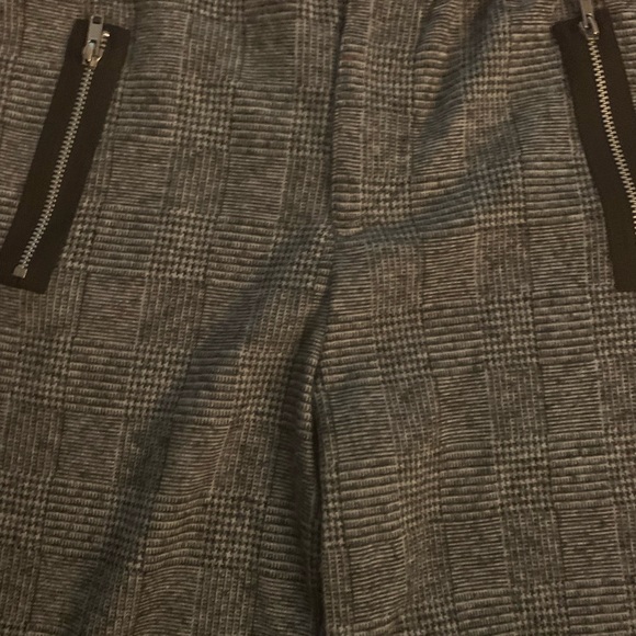 Ally b Girls black and white check tapered pants - Picture 3 of 4